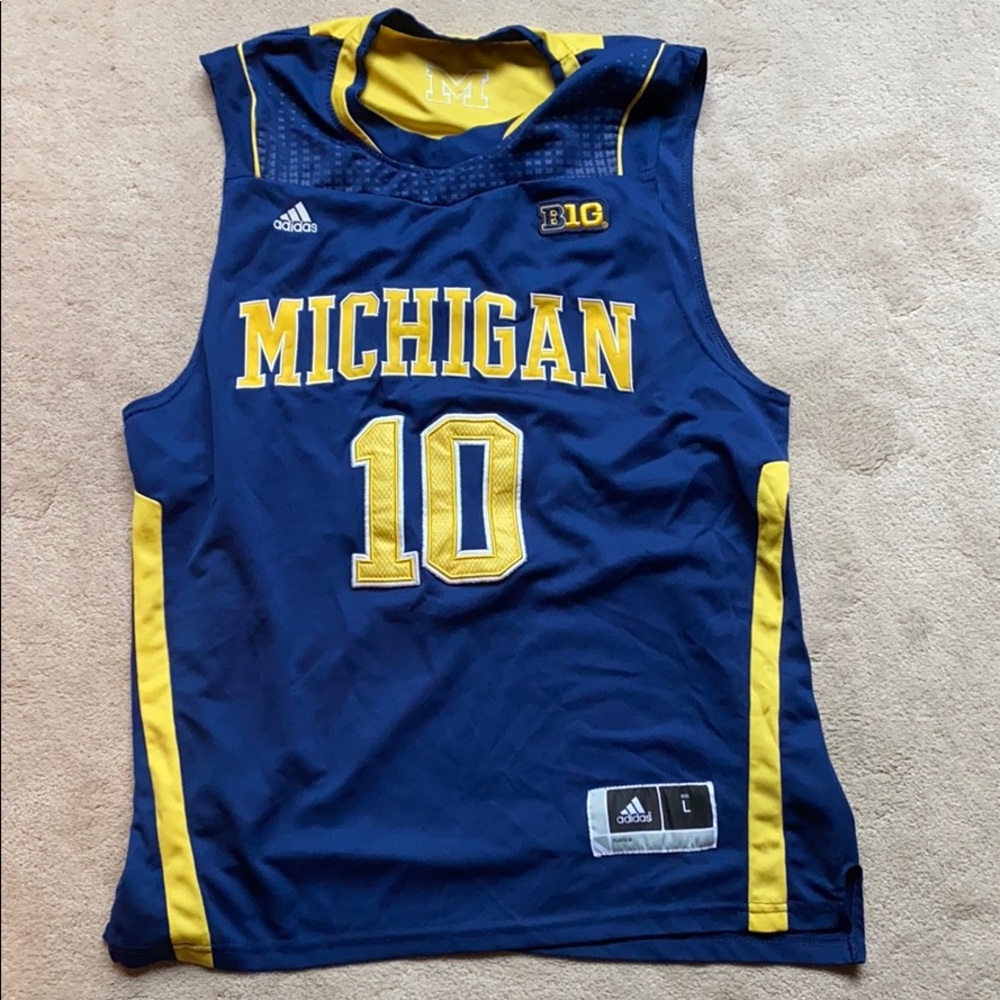 Michigan #10 Hardaway Jr. Jersey